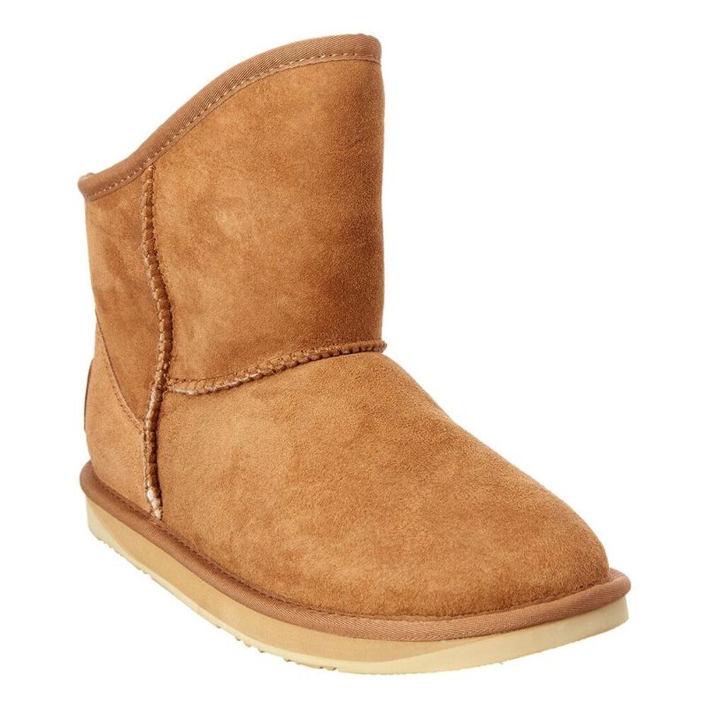 Australia Luxe Collective Cosy Extra Short Sheepskin Boot, Chestnut